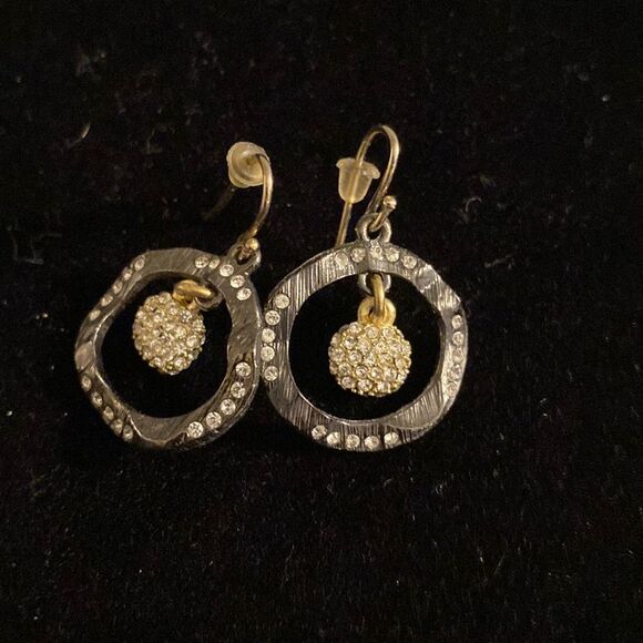 Crystal Dangle Earrings - Picture 7 of 10